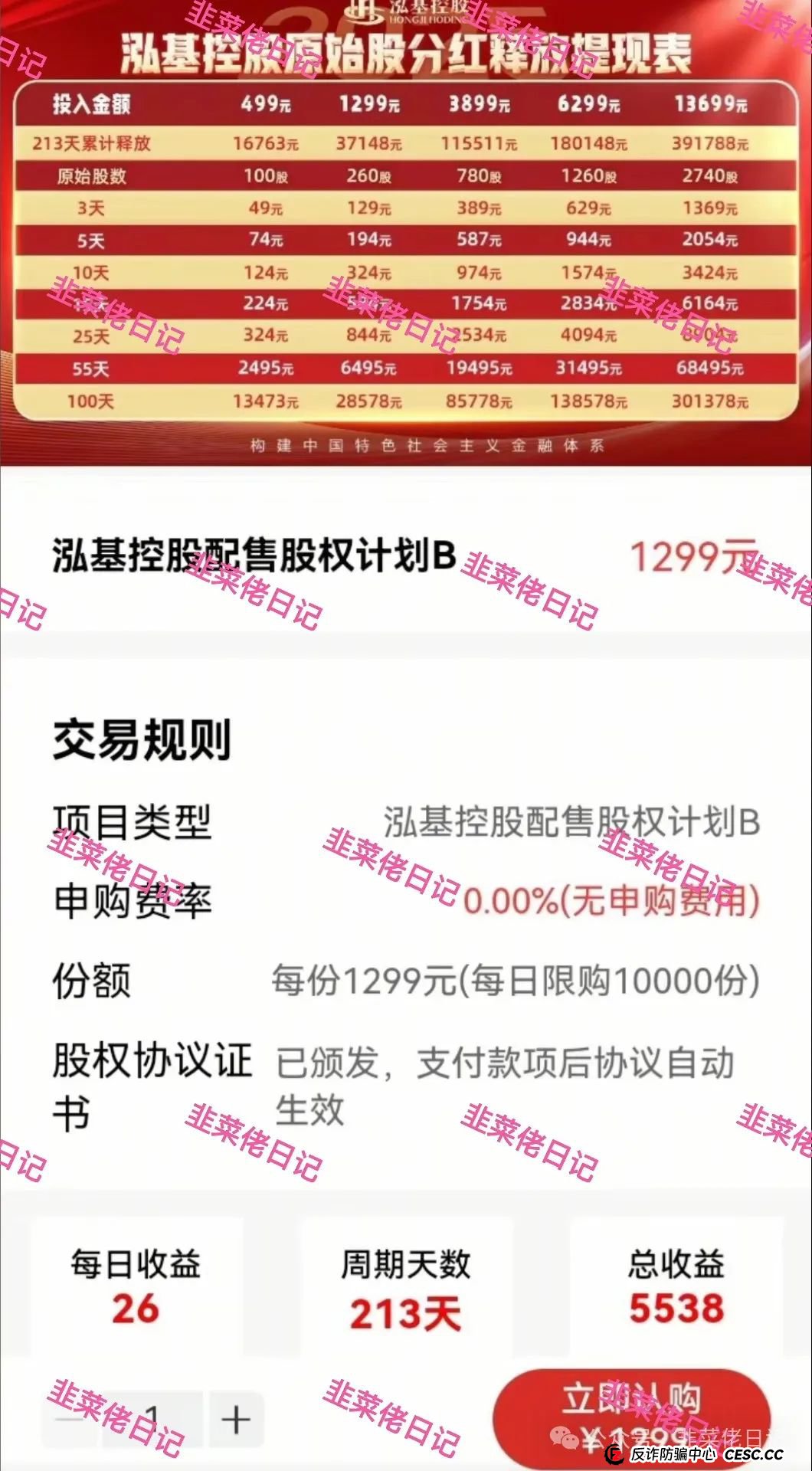 最新资金盘项目骗局曝光，鸿基控股，众海联盟...随时可能卷钱跑路