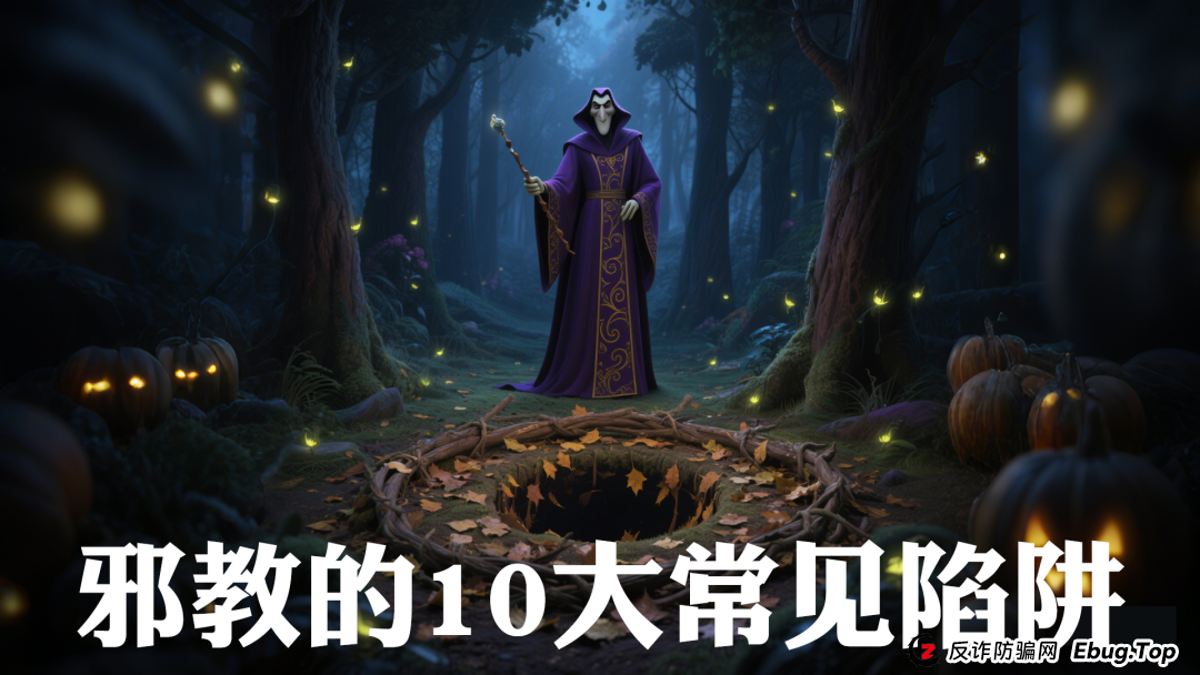 全家必看！一图带你识破邪教陷阱，第5个最隐蔽！